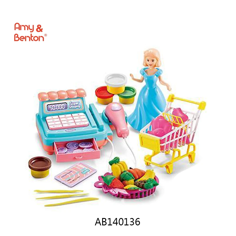 2019 игрушка для приготовления пищи для детей продуктовый магазин кассовый аппарат игрушки Детские кухонные принадлежности