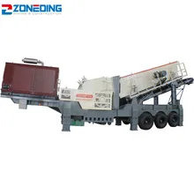 New type cone crushing machine portable mobile cone crusher plant