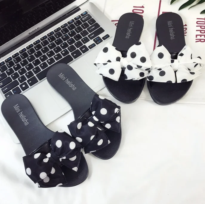 Elegant flat shoes summer bowknot casual lady fashion woman slipper fancy flower sandals
Elegant flat shoes summer bowknot casual lady fashion woman slipper fancy flower sandals