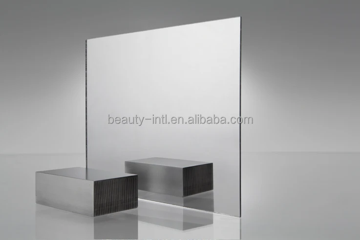 1mm silver and gold color acrylic mirror/decorative wall acrylic mirror sheet
