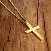 Cross necklaces pendant for men fine stainless steel jewelry 316L