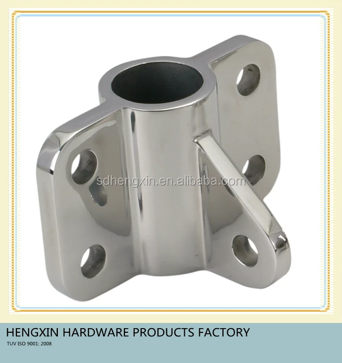 Stainless Steel Cross Connector for Tension Rod Structured Glass Walls