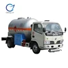 Best Choice new complies GB Pressure Vessel regulation LPG Small propane transport tank truck gas filling tank cylinder