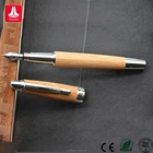 new styles luxury high quality bamboo fountain pen wood fountain pen with customized logo