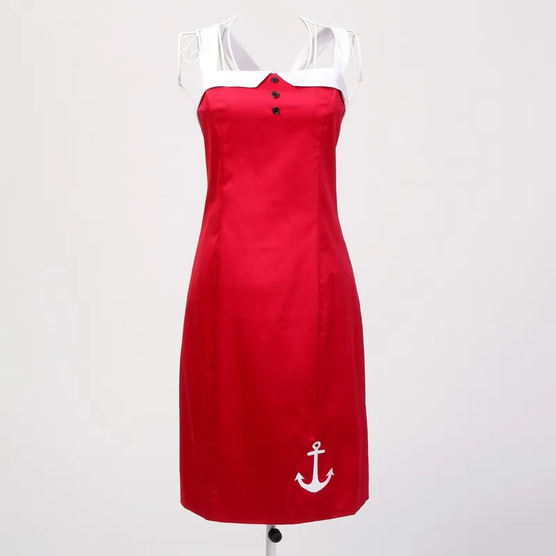 2016summer Vintage Retro Cocktail Clothes Rock&roll Classic Plus Size