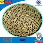 gold O-ring motorcycle chain racing motorcycles use