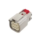 Haidie 6 pin electrical auto connector/plug 33472-0602