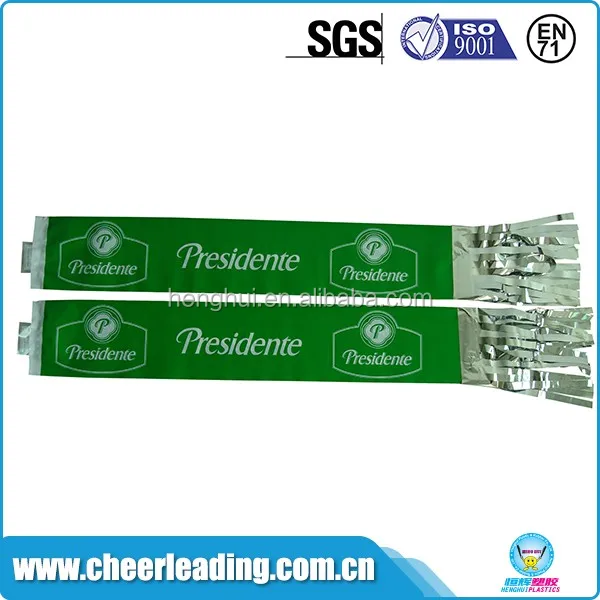 Wholesale pe cheap pom bang inflatable cheering sticks