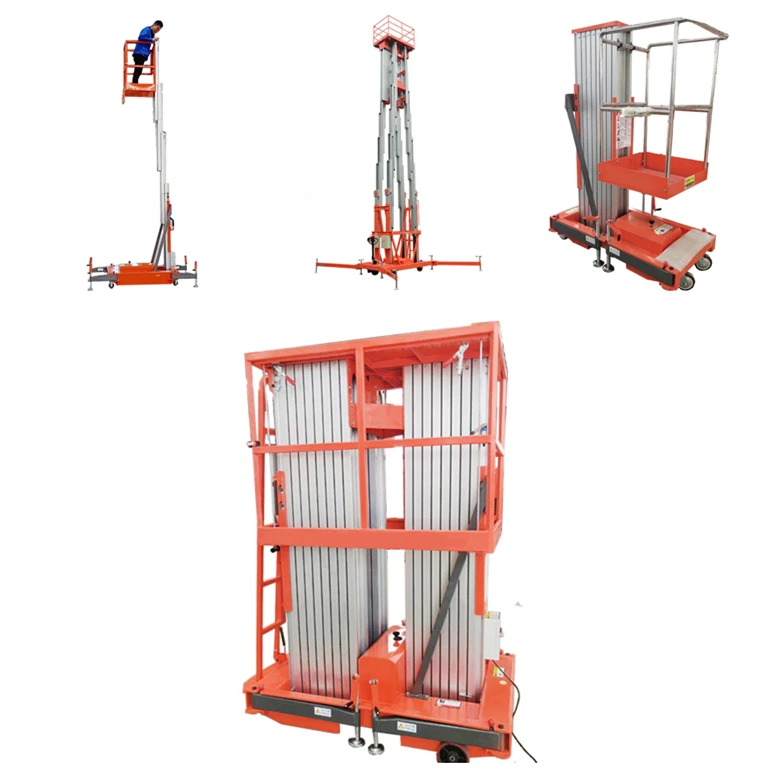 Electric scissor lifts, manual sissor lifts, hydraulic mobile scissor lift table for sale