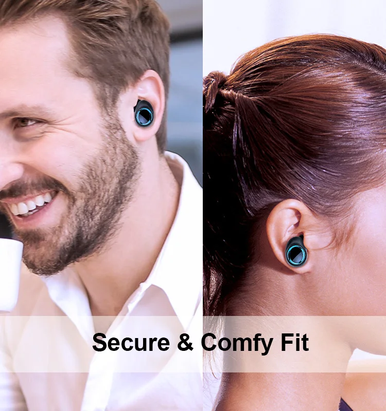 BT5.0 tws wireless noise cancelling earbuds for phone with ce fcc - ANKUX.COM