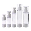 Cosmetic packaging 15ml 30ml 50ml 80ml 100ml 120ml acrylic plastic bottle with lotion pump airless pump bottle