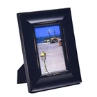 Decorative Art Prints and Hanging Wall Picture Frame/ Rustic Black Wood Frame, 8x10