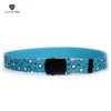 New Arrival Fashion Blue Polypropylene in Belt with Kids Belt Woven Ribbon Boys Belt with Customized Teen Guys