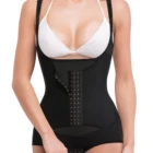 Women Waist Trainer Corset Full Body Shaper Cincher Tank Top With Adjustable Straps Tummy Bodysuit Thong Shapewear Girdles
