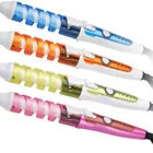 Spiral Hair Curler Constant Temperature Plastic Salon Hair Curling Iron for no hurt to fingers