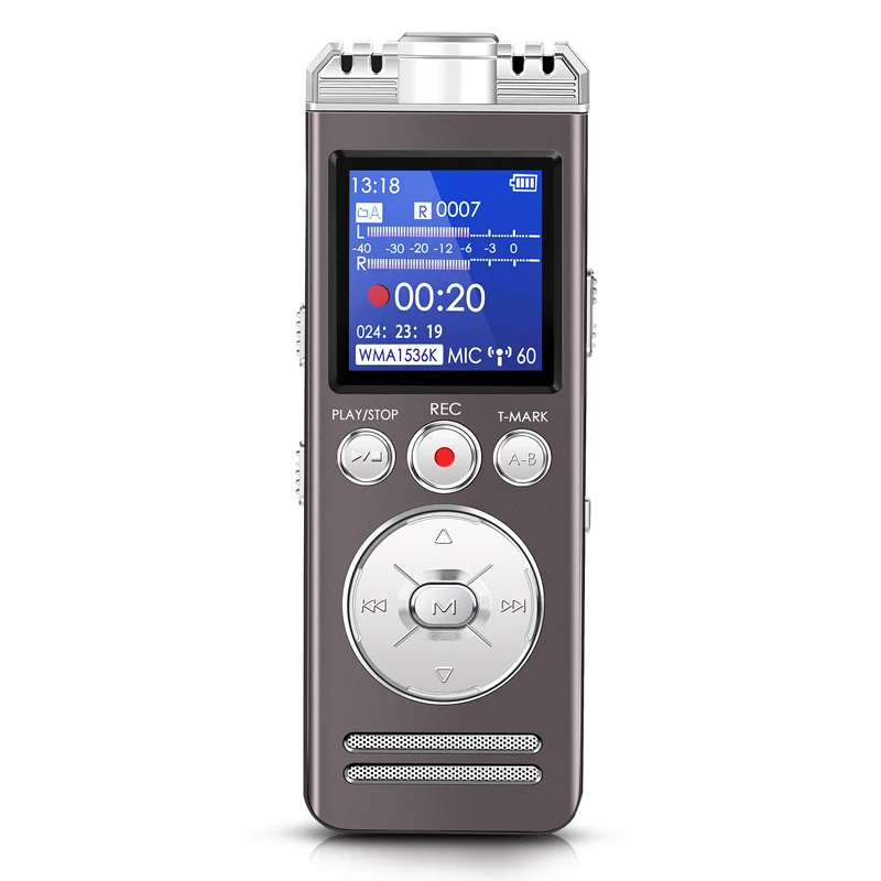 Top Sale PCM Recording Voice Activated 3.5mm Jack Digital Voice Recorder for Classes
Top Sale PCM Recording Voice Activated 3.5mm Jack Digital Voice Recorder for Classes