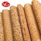 synthetic textured embossing faux cork pu leather fabric portugal material natural embosser for shoes bags notebook cover craft