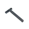 Razor pen high quality stainless steel carbon fiber razor blade dog tag pendant necklace