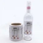 Private Custom Bottle Label Paper Printing Freezer Resistant Label For Beer
