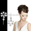 Elegant and charming ladies fashion sterling silver dangle earring jewelry