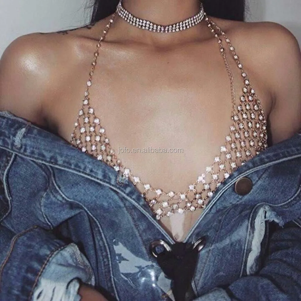 Pretty Bikini Gypsy Top Harness Rhinestone Bra Body Chest Chain Necklace Jewelry SZYJ0006
Pretty Bikini Gypsy Top Harness Rhinestone Bra Body Chest Chain Necklace Jewelry SZYJ0006