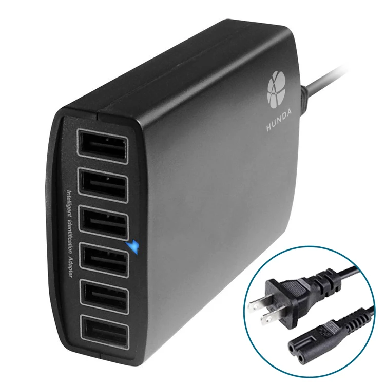 6 USB Ports Charging Station Multi USB Charger for Smartphone and tablets, Black white
6 USB Ports Charging Station Multi USB Charger for Smartphone and tablets, Black white