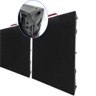 P3.91 Sale Factory Supply low power consumption video street movie led display tv and glass mesh curtain