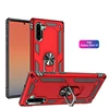 Luxury Metal Ring Magnetic Mobile Phone Cases for samsung galaxy s10 s10 plus note 10 pro pc phone case