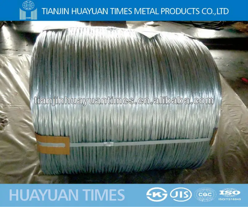 25 factory! ASTM B 957 ultra high strength steel core/ Galfan coated steel wire for Aluminium Conductor