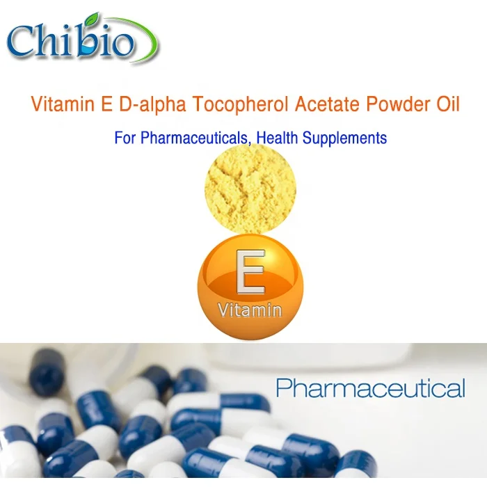 food grade vitamin e powder and oil as supplement