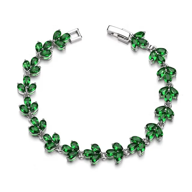 2019 Factory Price Clover Jewelry Women Fashion Austria Crystal Bracelet, White, blue, green
2019 Factory Price Clover Jewelry Women Fashion Austria Crystal Bracelet, White, blue, green