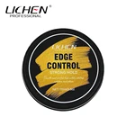 Lichen hair care private label accepted strong hold non flaky edge control