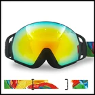 Hot Sale Snowmobile Skiing Eyewear Glasses Snowboarding Googles Windproof & Dust-proof Cycling Ski goggles