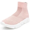 Elasticity Women Sock Sneakers High Top Comfortable Women's Shoes 2019 Brand White Pink Fashion Mesh Ladies Footwear