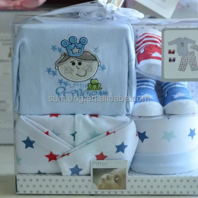 twins clothes prince boy baby gift box children clothing sets