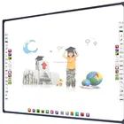 Electronic smart presentation projector interactive window projection touch screen