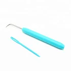 DIY high quality stainless steel crochet hook set
