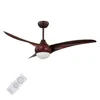 Customized professional hot selling good sale led light dc ceiling fan