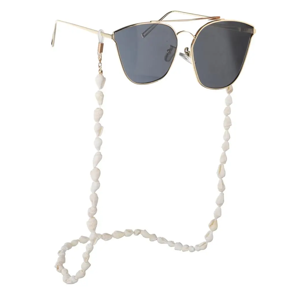 Simple new white conch glasses chain fashion non-slip glasses rope hanging rope, As photo
Simple new white conch glasses chain fashion non-slip glasses rope hanging rope, As photo