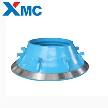 The best wear cone crusher consumable parts mantle and bowl liners