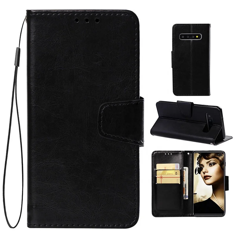 Free Shipping Mobile phone universal Black Retro Wallet Leather Phone Case with Card Holder for samsung s10 Plus, Blak
Free Shipping Mobile phone universal Black Retro Wallet Leather Phone Case with Card Holder for samsung s10 Plus, Blak