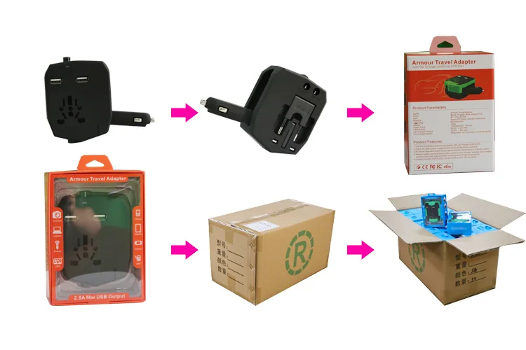 worldwide usb travel adapter