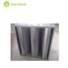 High capacity Activated carbon V bank filter