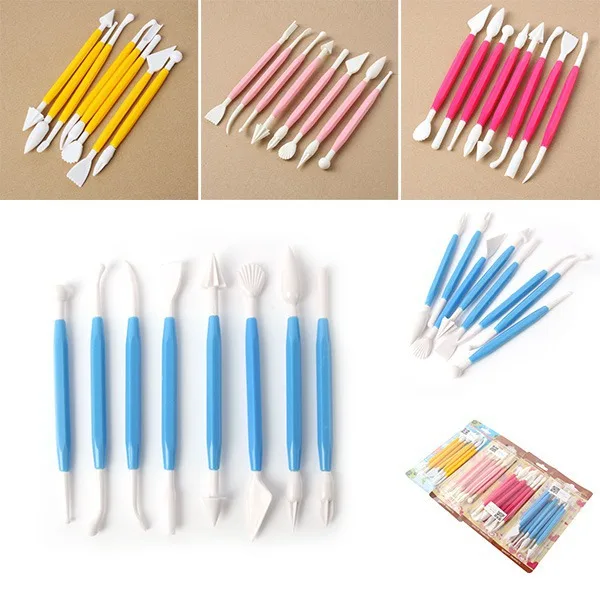 16 Patterns Fondant Cake Decorating Flower Sugar Craft Modelling Tools Clay 8Pcs, Pink;blue;yellow;dark pink(as the picture show)
16 Patterns Fondant Cake Decorating Flower Sugar Craft Modelling Tools Clay 8Pcs, Pink;blue;yellow;dark pink(as the picture show)