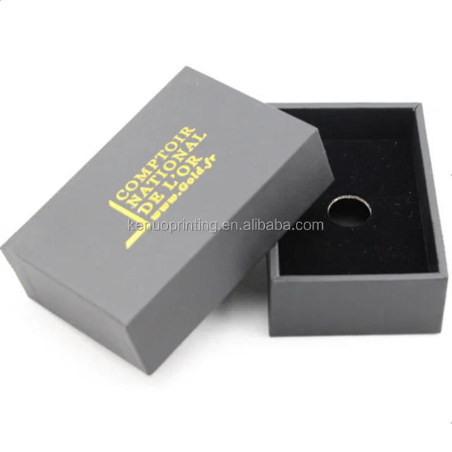 cardboard earring packaging gift velvet tray inner jewelry box