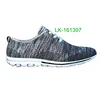New elegant cool comfortable high quality bright color flyknit sports shoes men