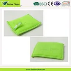 Kitchen cleaning household size custom microfiber sponge cloth