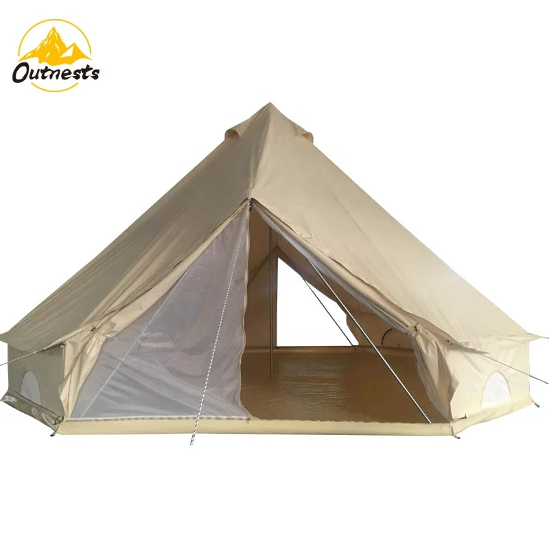 outdoor luxury safari 5m large space cotton canvas 5m bell tent for sale with 2 double door, Beige
outdoor luxury safari 5m large space cotton canvas 5m bell tent for sale with 2 double door, Beige