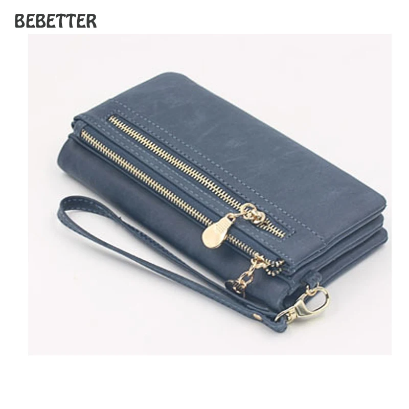 High Capacity Fashion Women Wallets Long Dull Polish PU Leather Double Zipper Clutch Purse with Wristlet, 7 color
High Capacity Fashion Women Wallets Long Dull Polish PU Leather Double Zipper Clutch Purse with Wristlet, 7 color