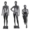 XINJI Top Quality Black Gray Female Mannequin Vitrine Full Body Mannequins Display With Wire Head